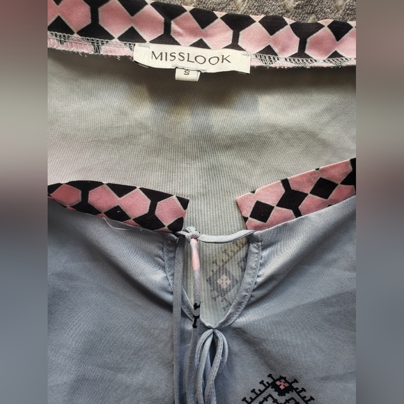 Unique long sleeve boho dress - Picture 3 of 5